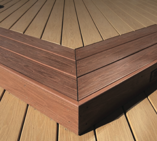 Detalles Deck en PVC